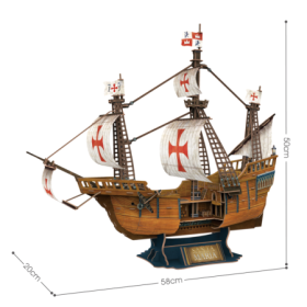 Puzzle 3D Nava Santa Maria 204 piese